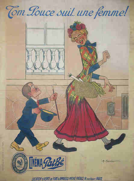 Tom Pouce suit une femme (1910) Screenshot 1