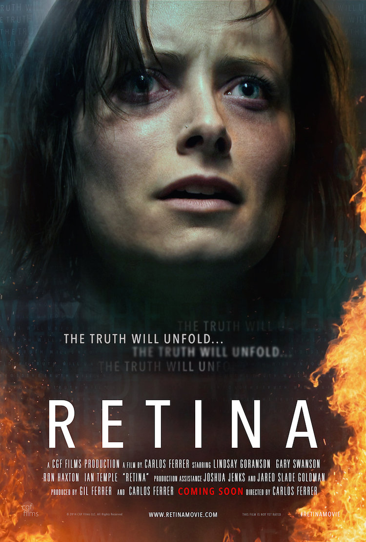 Retina (2017) starring Lindsay Goranson on DVD on DVD