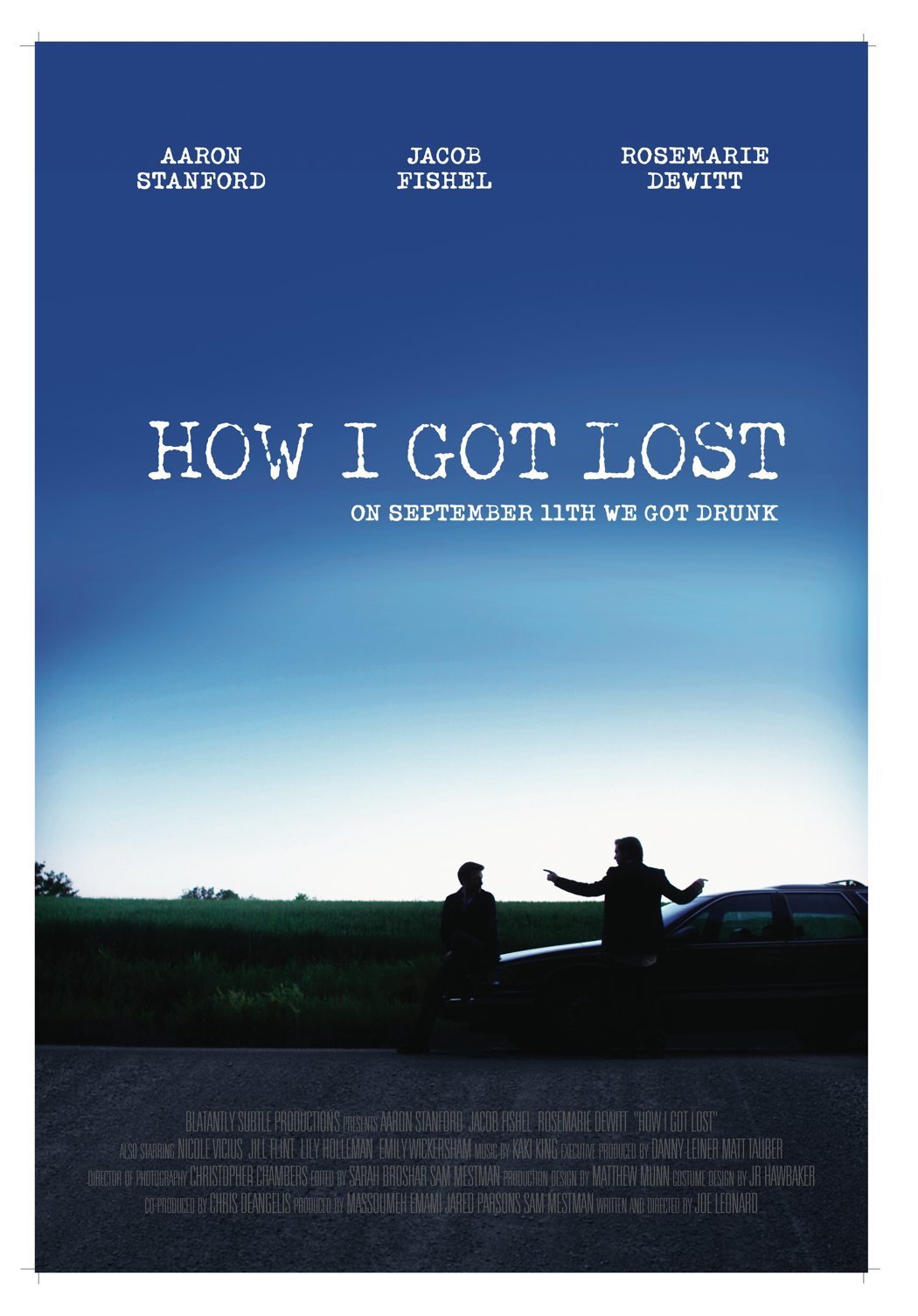 How I Got Lost (2009) starring Aaron Stanford on DVD on DVD