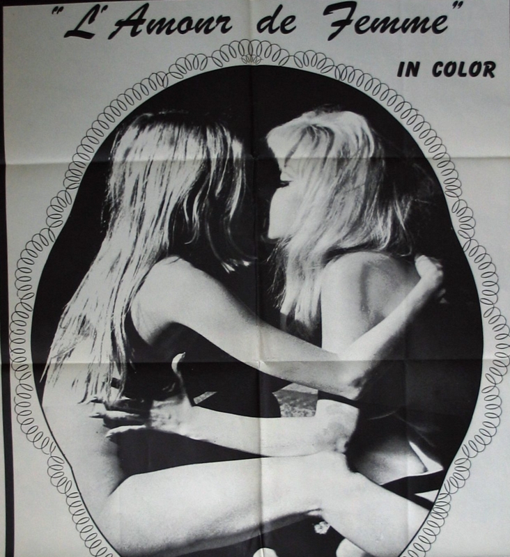 L'amour de femme (1969) starring Cathy Adams on DVD on DVD