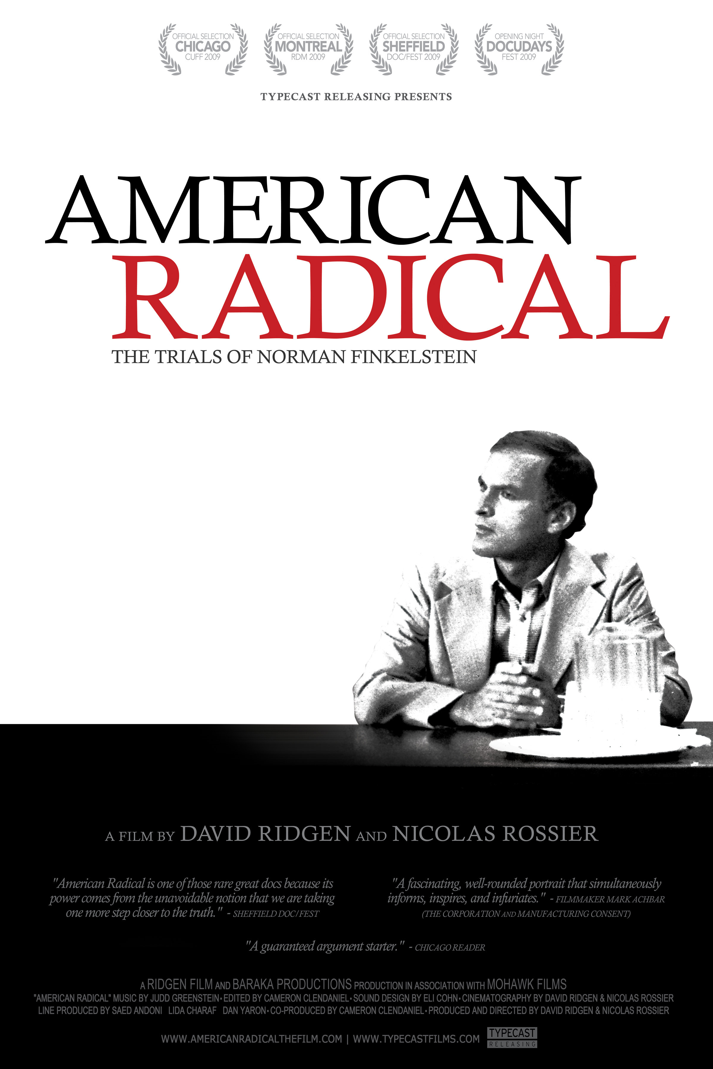American Radical: The Trials of Norman Finkelstein (2009) Screenshot 1 