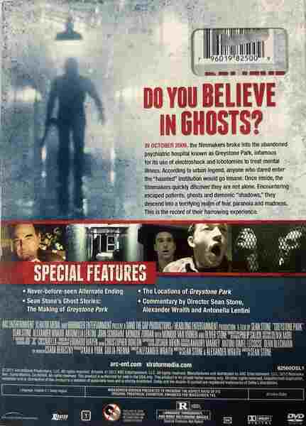 Greystone Park (2012) starring Sean Stone on DVD DVD Greystone Park (2012) Screenshot 3