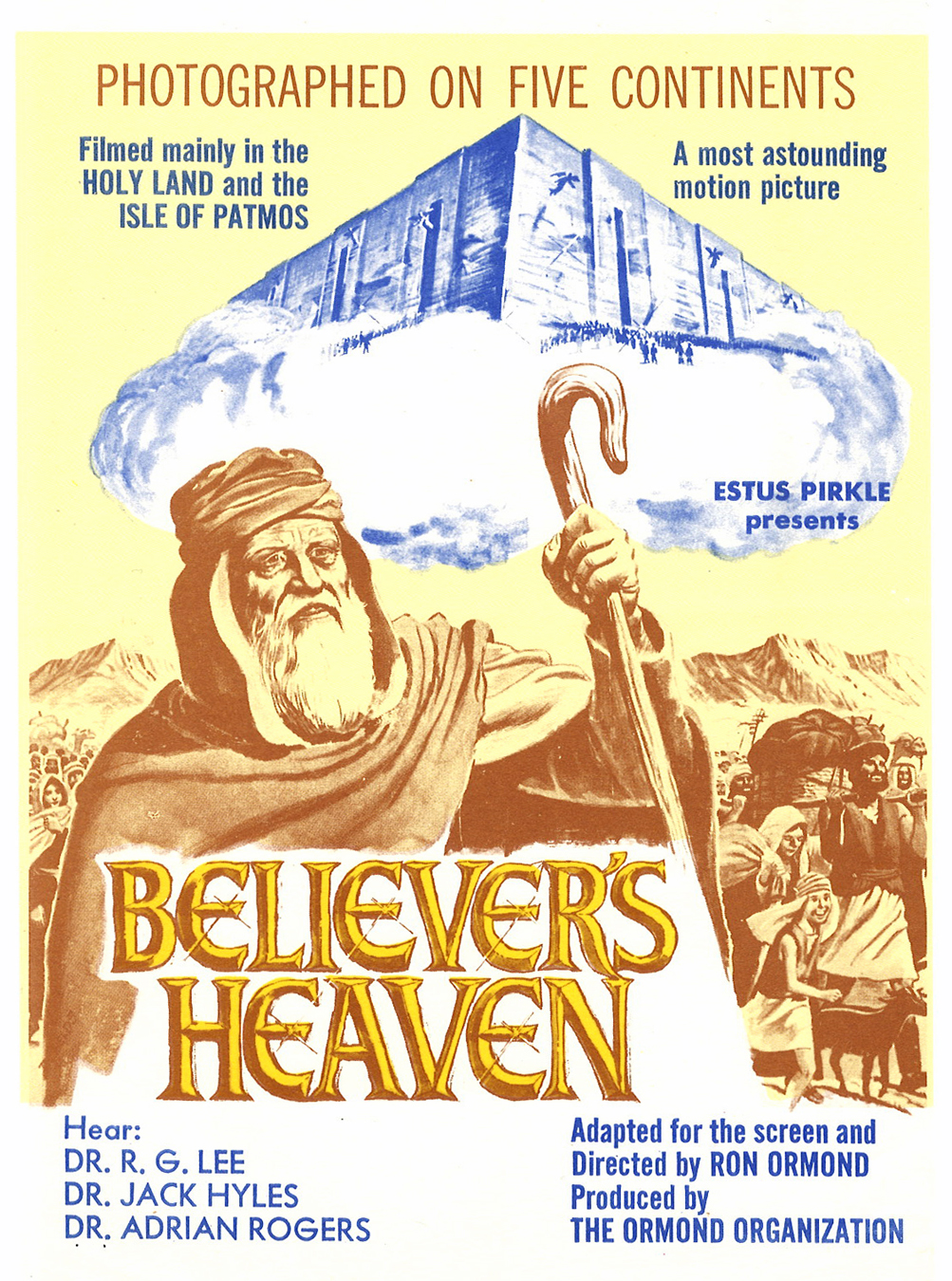 The Believer's Heaven (1977) starring Estus W. Pirkle on DVD on DVD