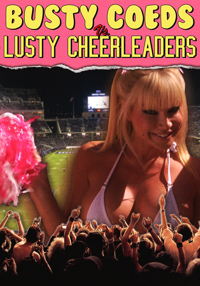 Busty Coeds vs. Lusty Cheerleaders (2011) starring Angie Savage on DVD on DVD