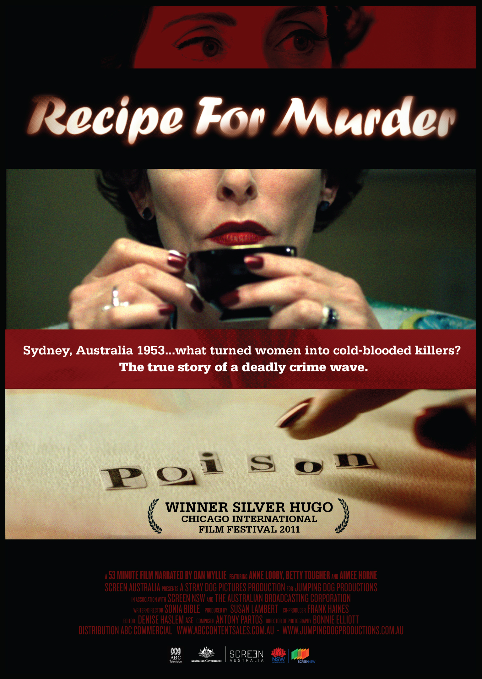 Recipe for Murder (2011) starring James Anderson on DVD on DVD