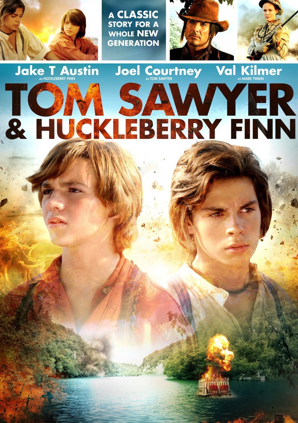 Tom Sawyer & Huckleberry Finn (2014) starring Joel Courtney on DVD on DVD