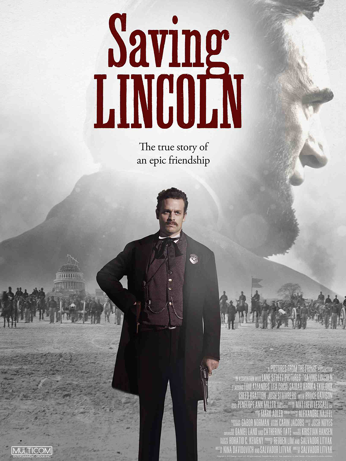 Saving Lincoln (2013) starring Tom Amandes on DVD on DVD