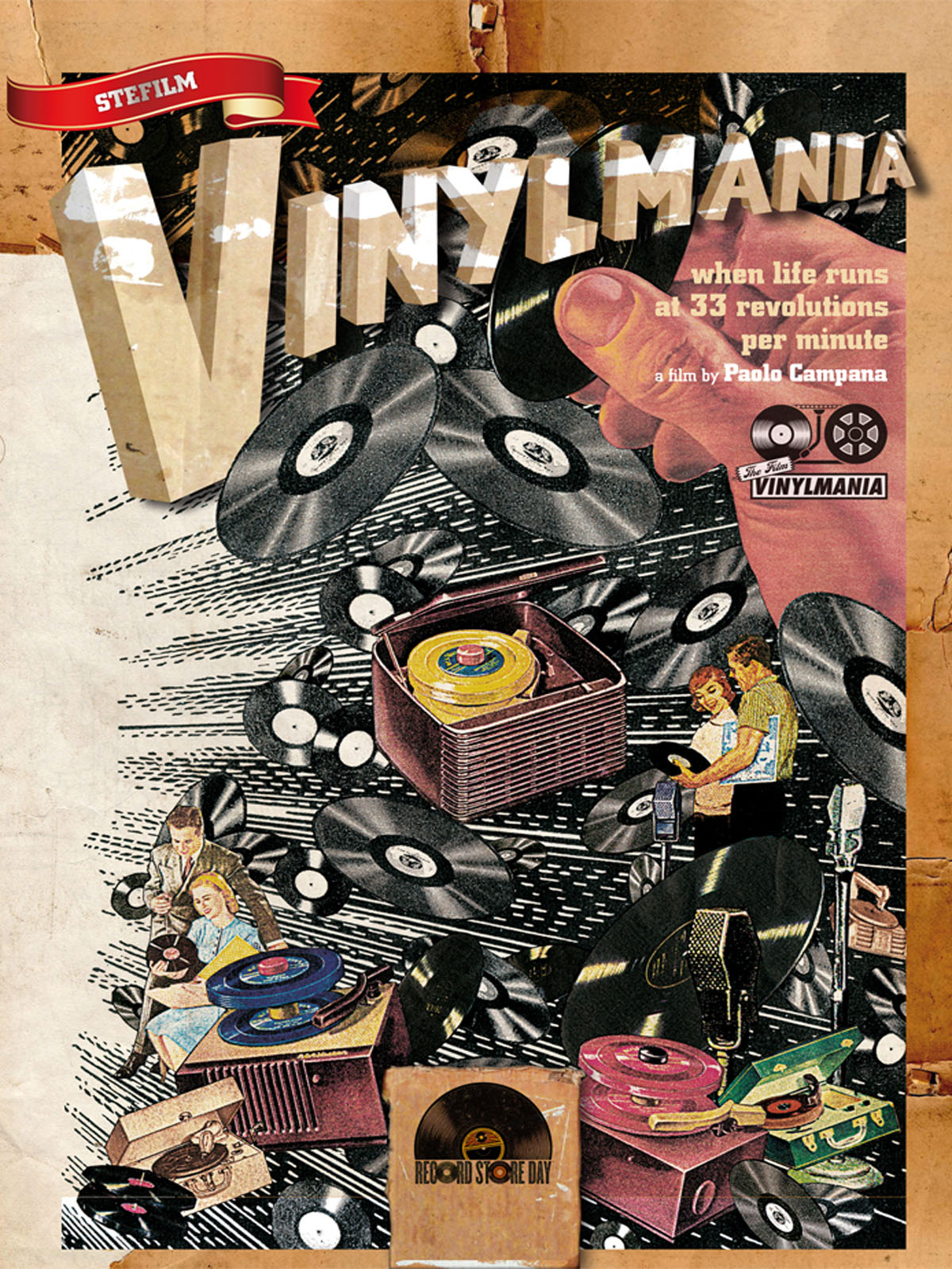 Vinylmania: When Life Runs at 33 Revolutions Per Minute (2012) with English Subtitles on DVD on DVD