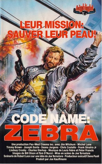 Code Name Zebra (1987) starring James Mitchum on DVD on DVD