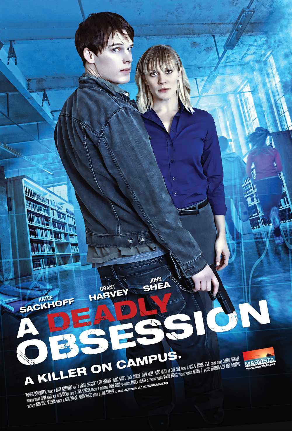 A Deadly Obsession (2012) starring Katee Sackhoff on DVD on DVD