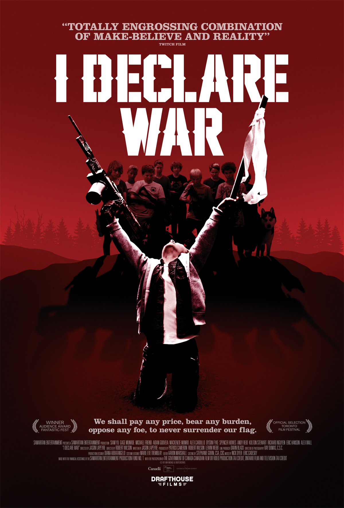 I Declare War (2012) starring Siam Yu on DVD on DVD