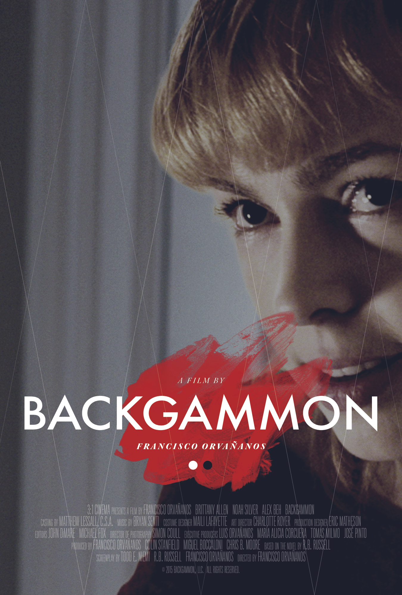 Backgammon (2015) starring Brittany Allen on DVD on DVD