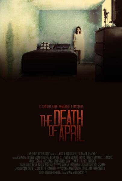 The Death of April (2012) starring Amy Rutledge on DVD DVD The Death of April (2022) Screenshot 1