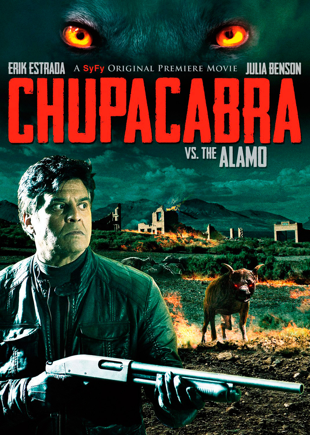 Chupacabra vs. the Alamo (2013) starring Erik Estrada on DVD on DVD