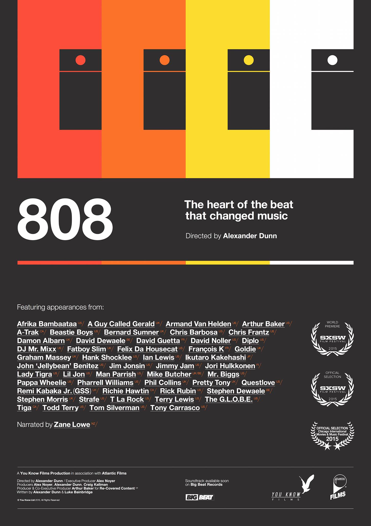808 (2015) starring Damon Albarn on DVD on DVD