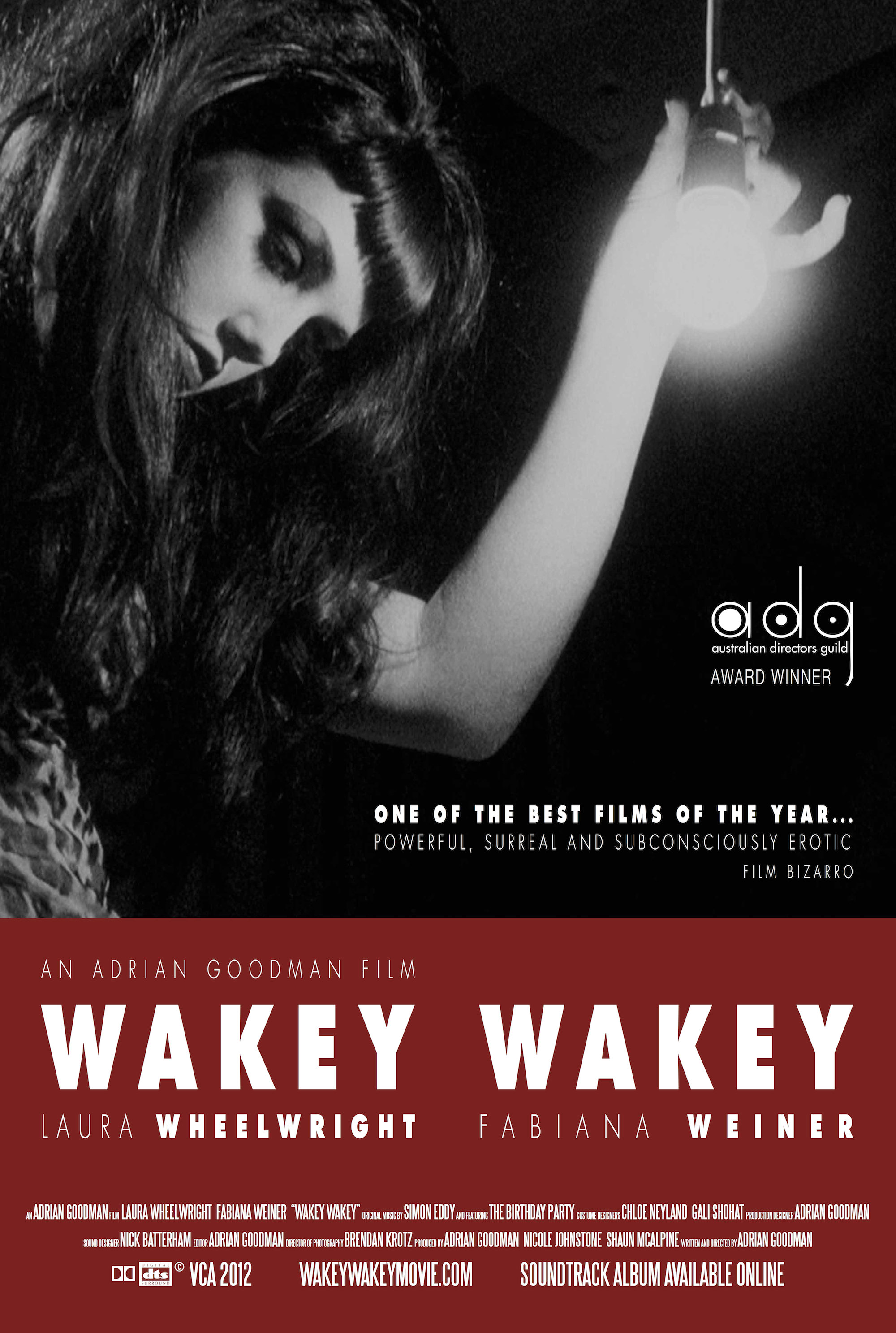 Wakey Wakey (2012) starring Laura Wheelwright on DVD on DVD