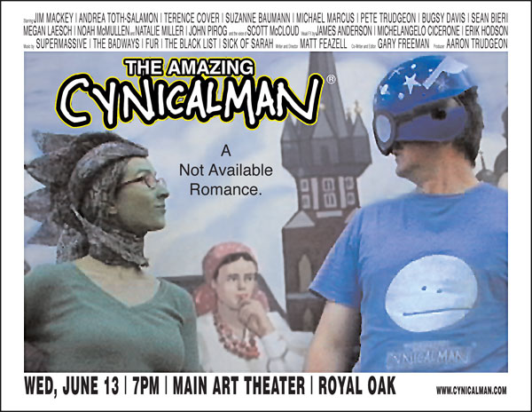 The Amazing Cynicalman (2012) starring Jim Mackey on DVD on DVD