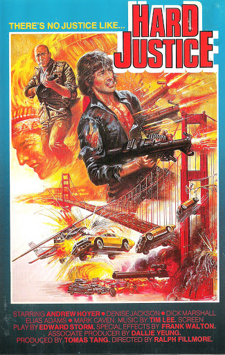 Hard Justice (1988) starring Elias Adams on DVD on DVD
