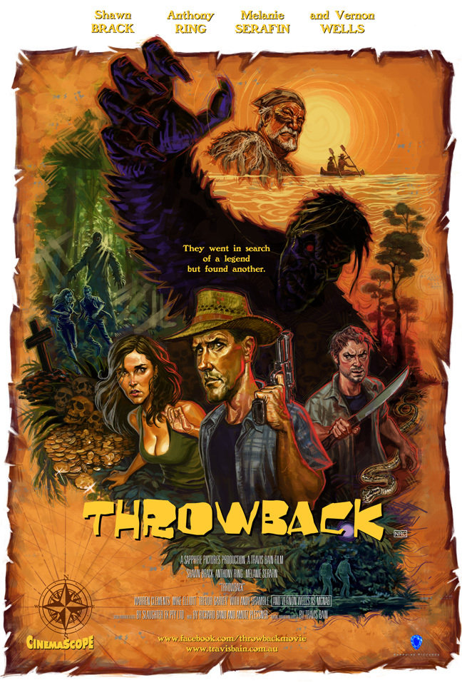 Throwback (2014) starring Shawn Brack on DVD on DVD