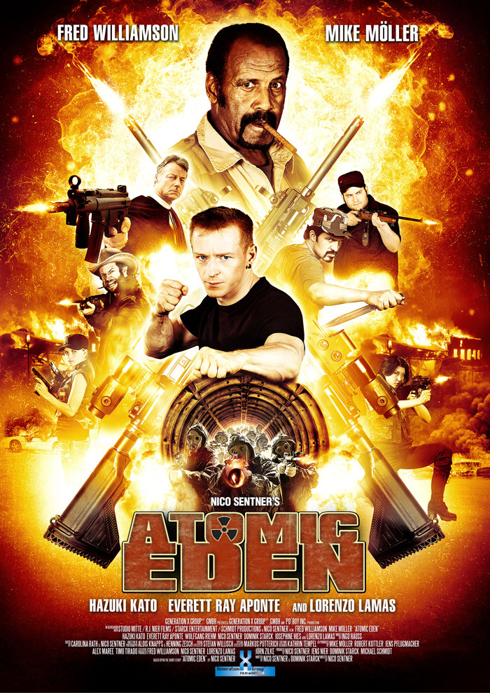 Atomic Eden (2015) starring Fred Williamson on DVD on DVD
