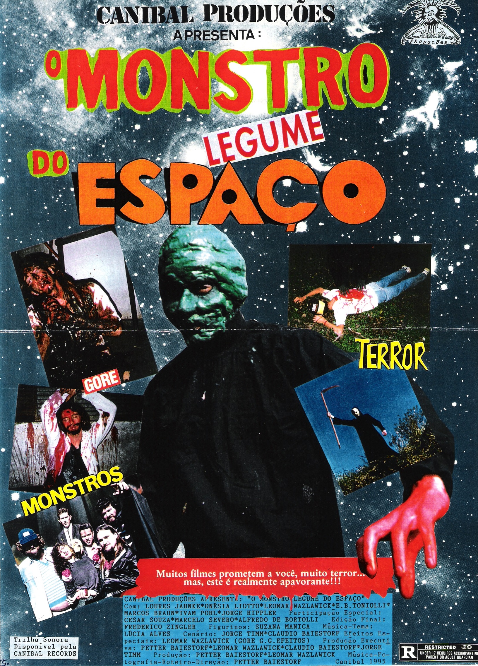 O Monstro Legume do Espaço (1995) with English Subtitles on DVD on DVD
