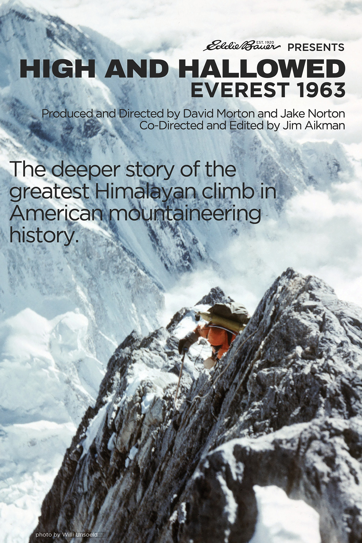 High and Hallowed: Everest 1963 (2013) starring Melissa Arnot on DVD on DVD