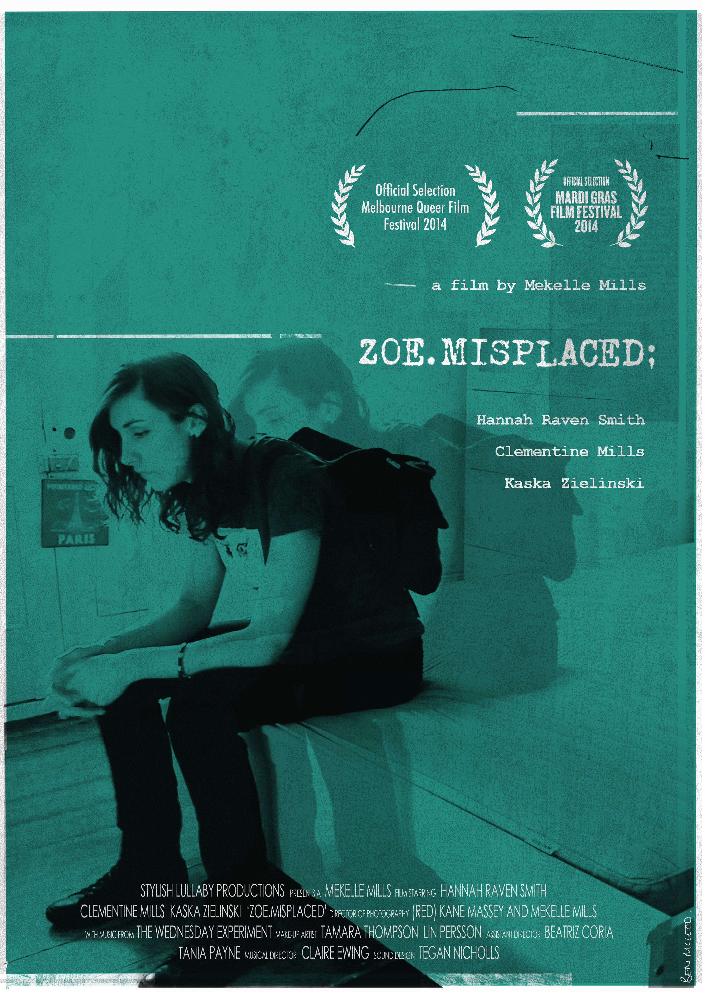 Zoe.Misplaced (2014) starring Hannah Raven Smith on DVD on DVD
