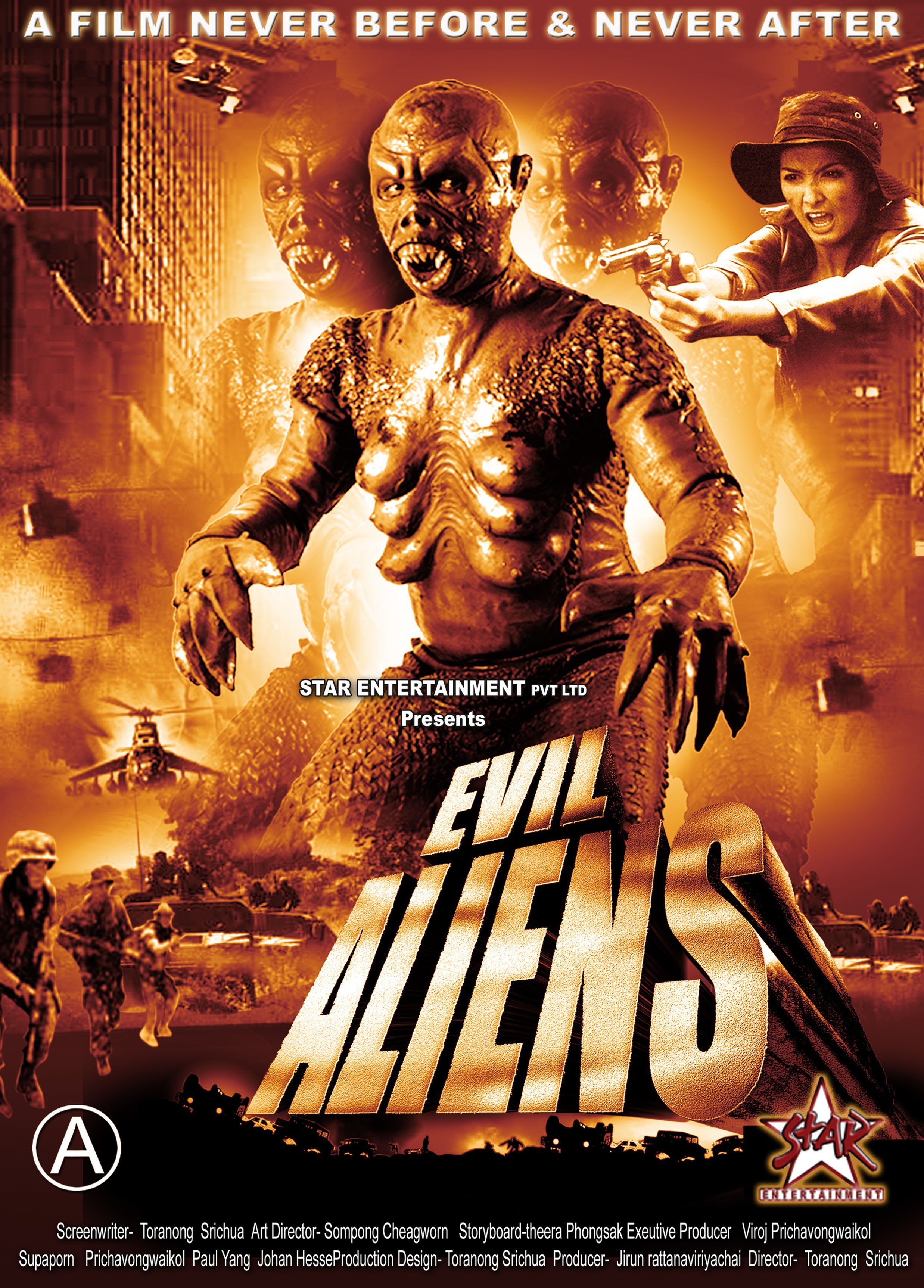 Evil Aliens: Unhuman (2004) with English Subtitles on DVD on DVD