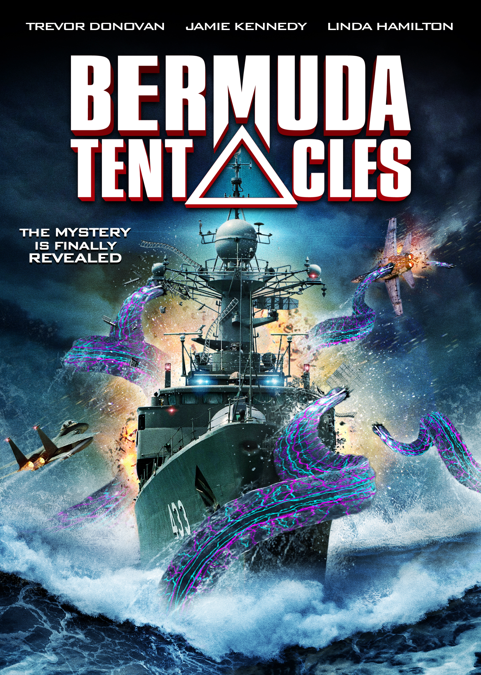Bermuda Tentacles (2014) starring Trevor Donovan on DVD on DVD