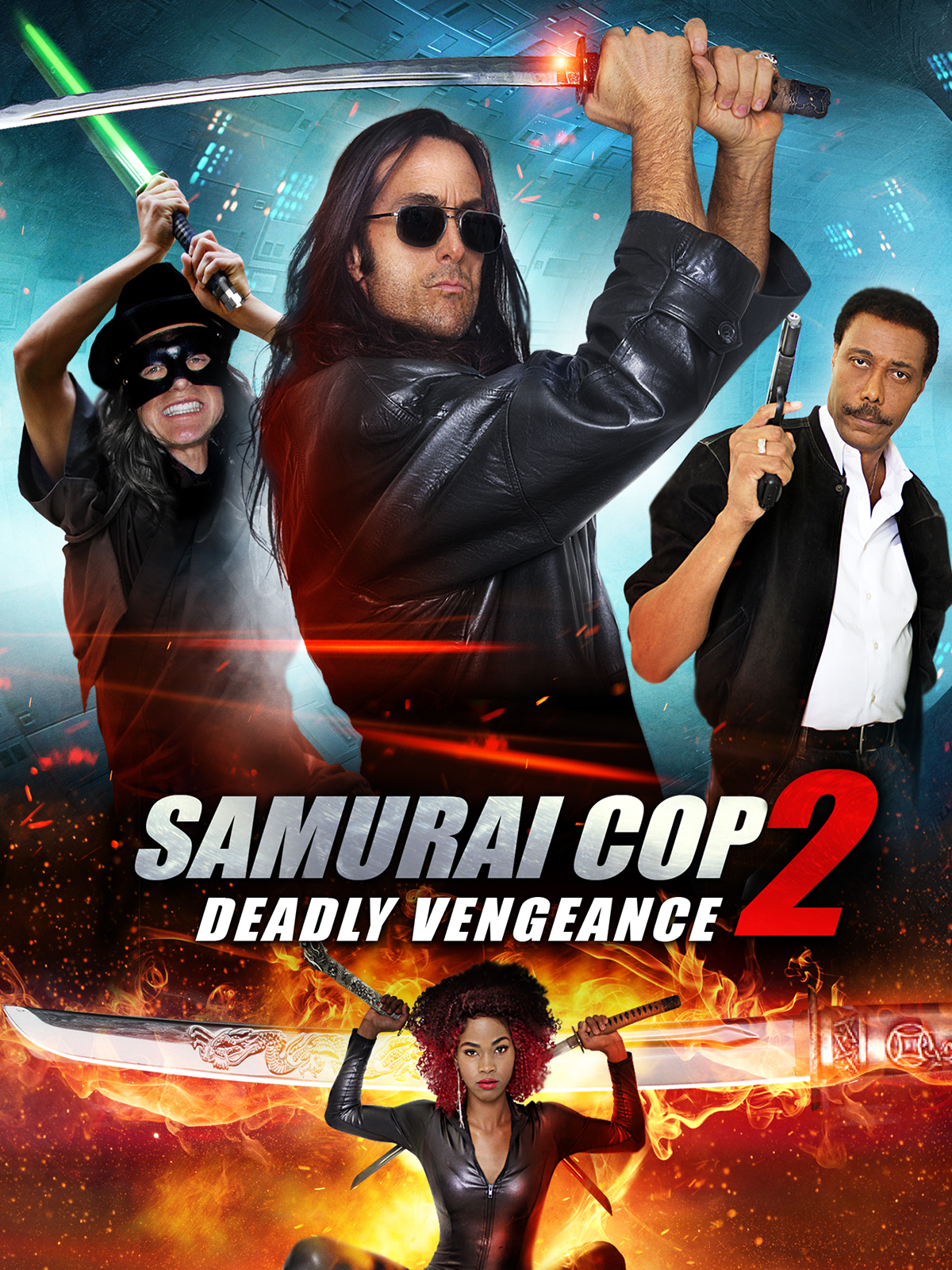 Samurai Cop 2: Deadly Vengeance (2015) starring Mathew Karedas on DVD on DVD