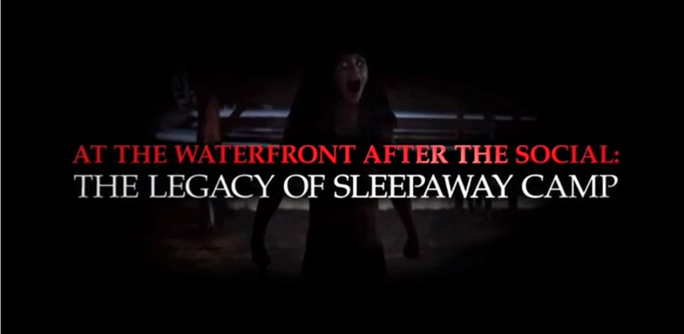 At the Waterfront After the Social: The Legacy of Sleepaway Camp (2014) Screenshot 2 
