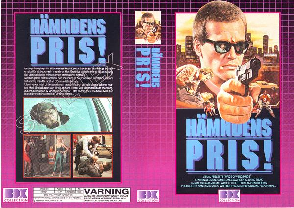 Price of Vengeance (1985) starring Edmund James on DVD on DVD