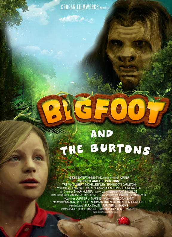 Bigfoot and the Burtons (2015) starring Michelle Bailey on DVD on DVD