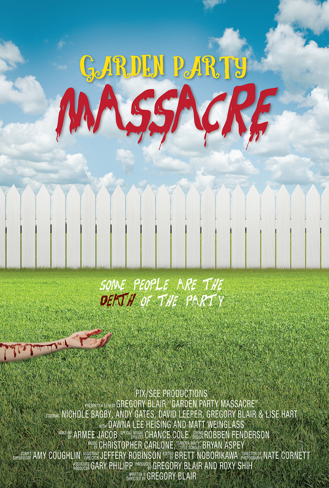 Garden Party Massacre (2017) starring Andy Gates on DVD on DVD
