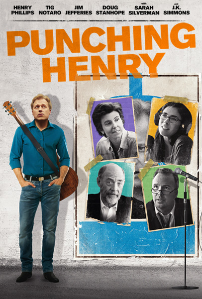 Punching Henry (2016) starring Henry Phillips on DVD on DVD