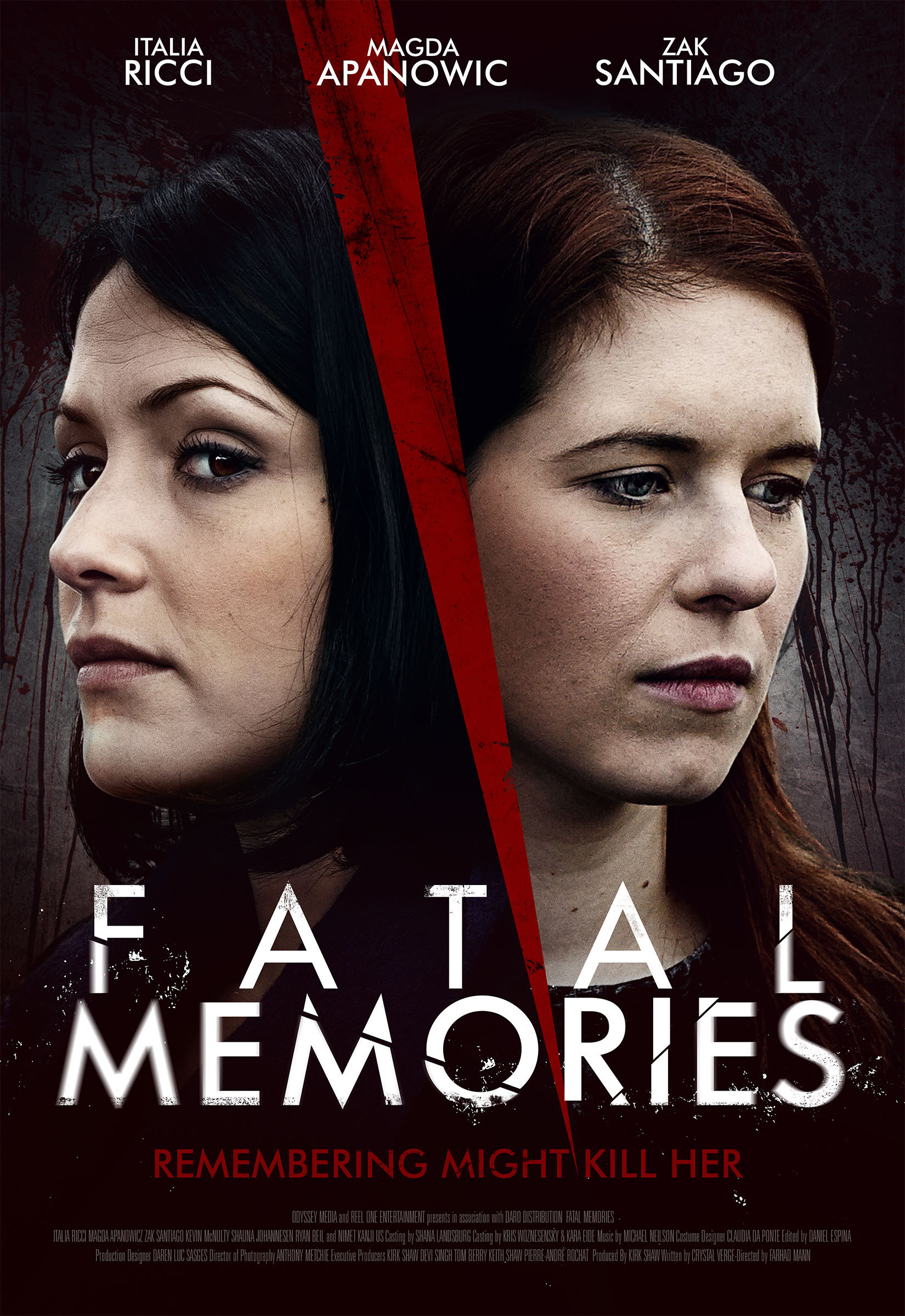 Fatal Memories (2015) starring Italia Ricci on DVD on DVD