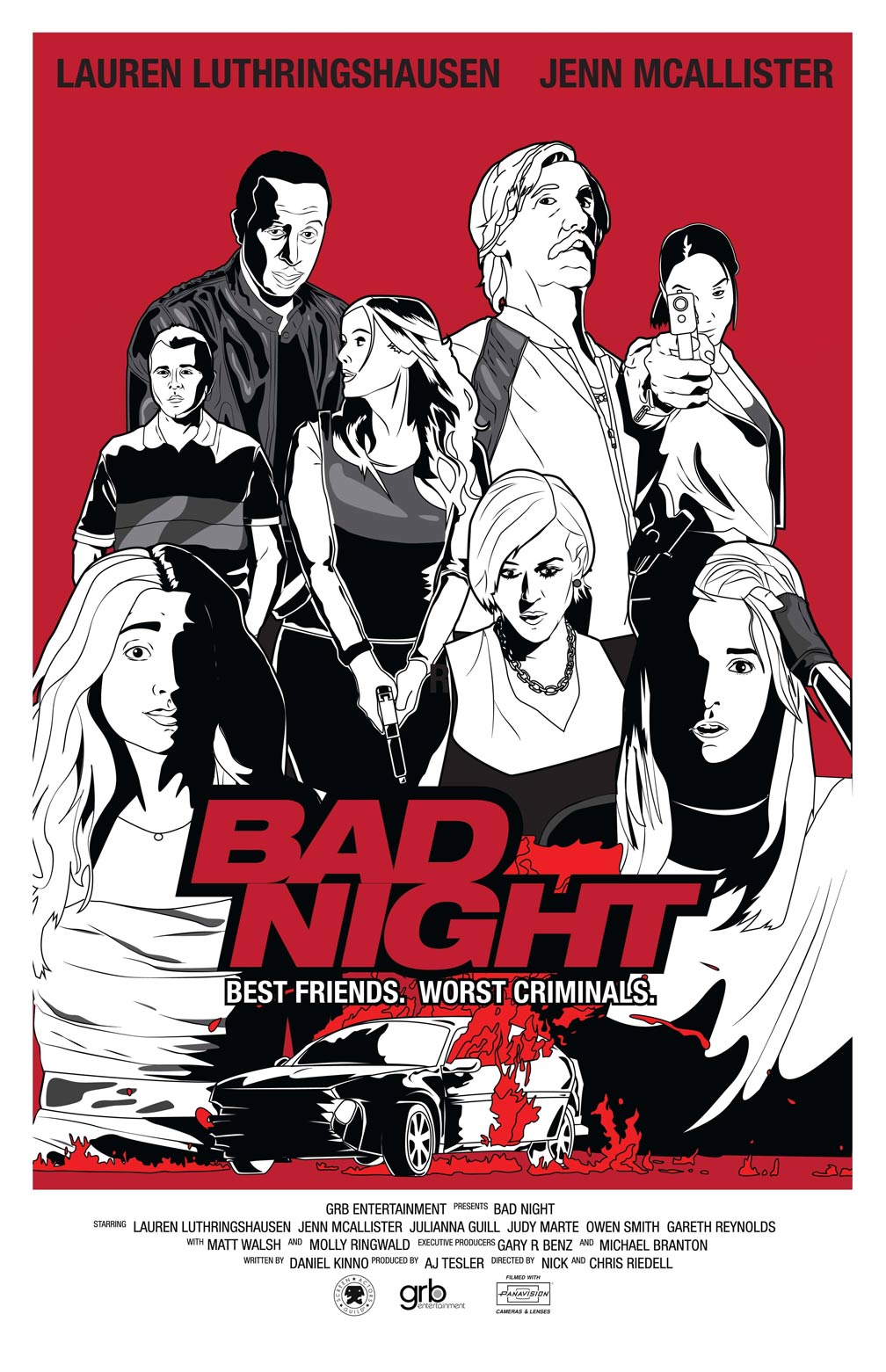 Bad Night (2015) starring Lauren Elizabeth on DVD on DVD