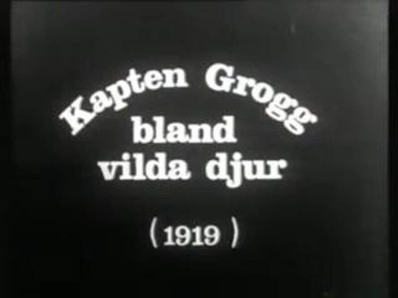 Kapten Grogg bland vilda djur (1919) Screenshot 1