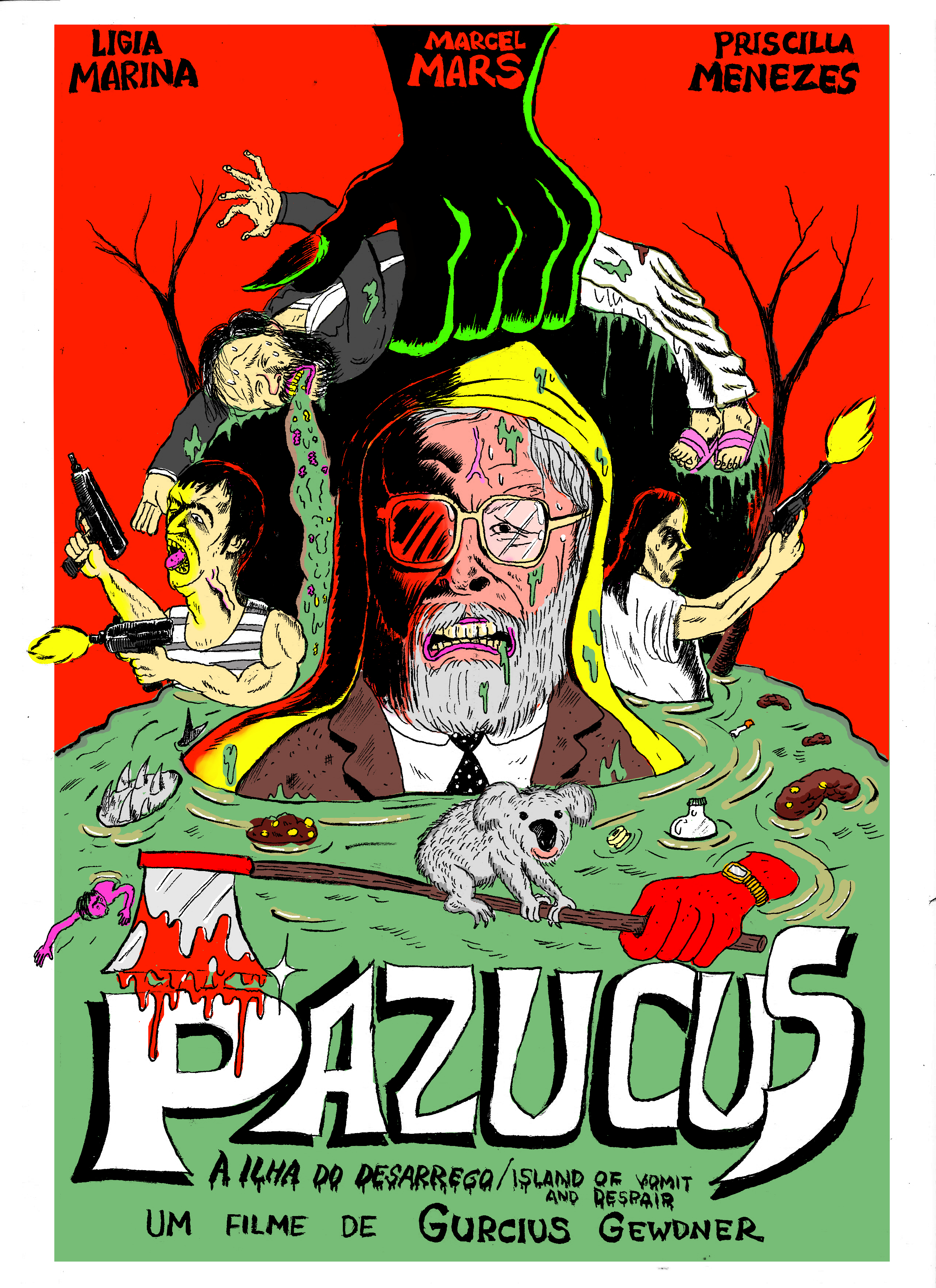 Pazucus: Island of Vomit and Despair (2017) with English Subtitles on DVD on DVD