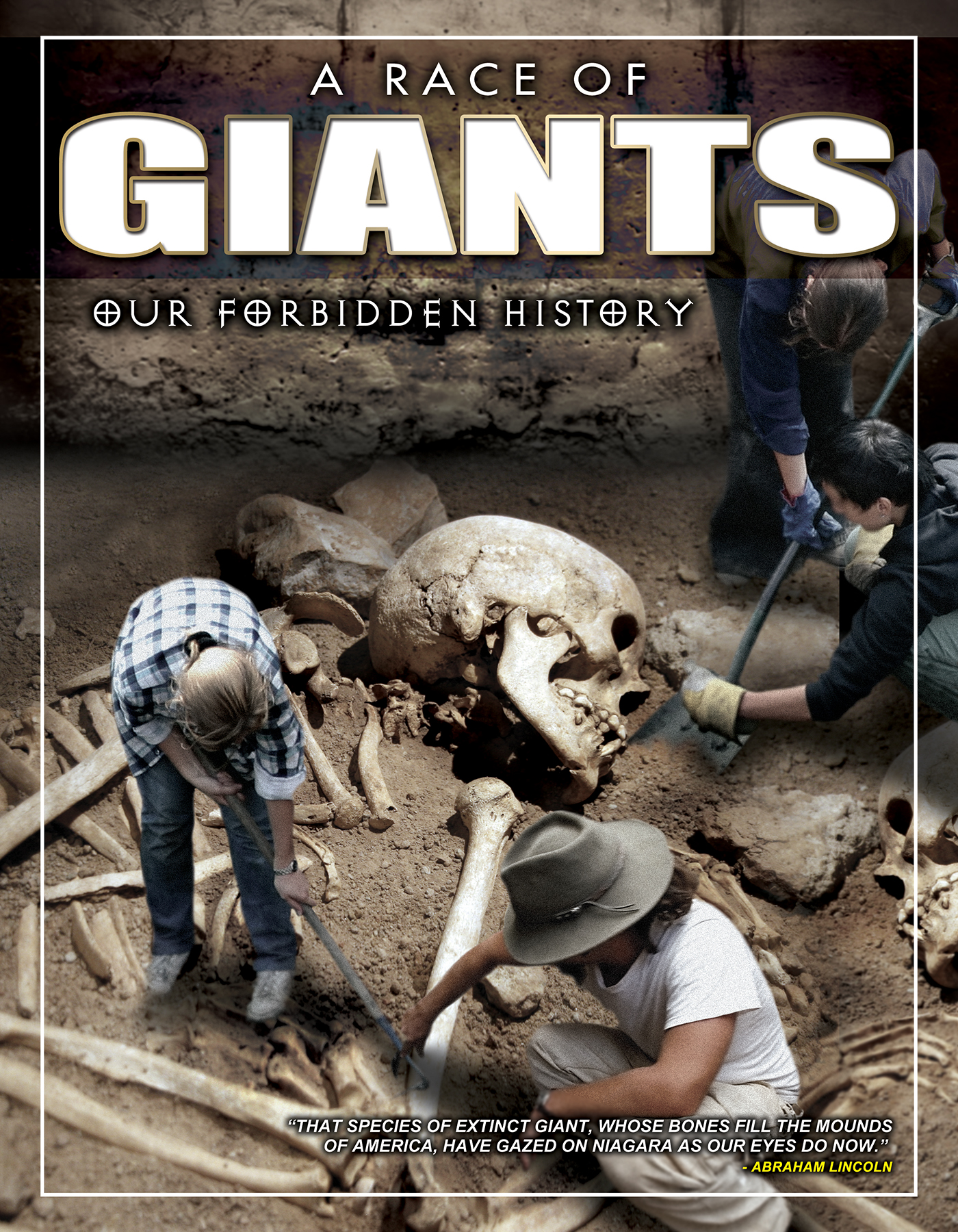 A Race of Giants: Our Forbidden History (2015) starring Paul Hughes on DVD on DVD