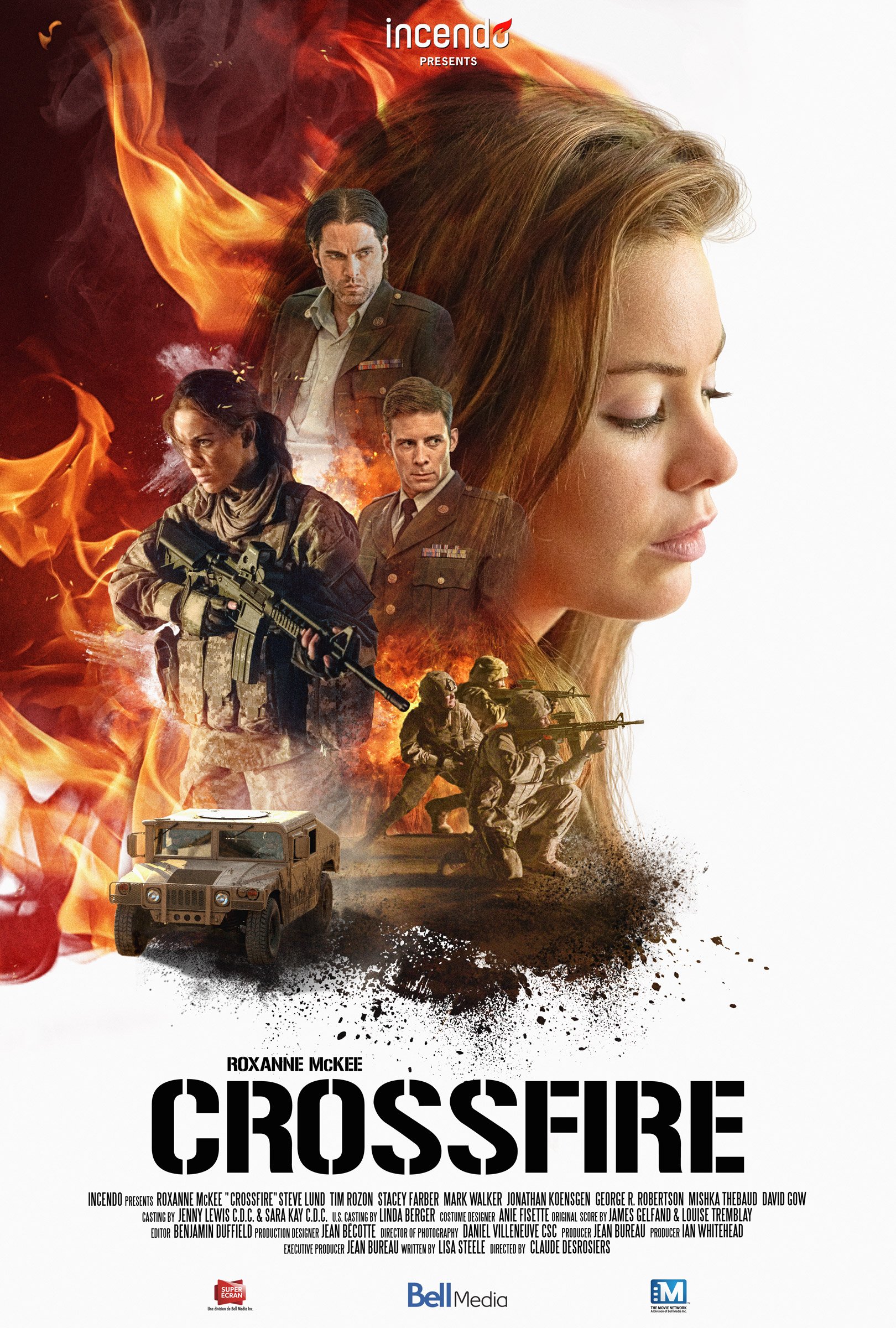Crossfire (2016) starring Roxanne McKee on DVD on DVD