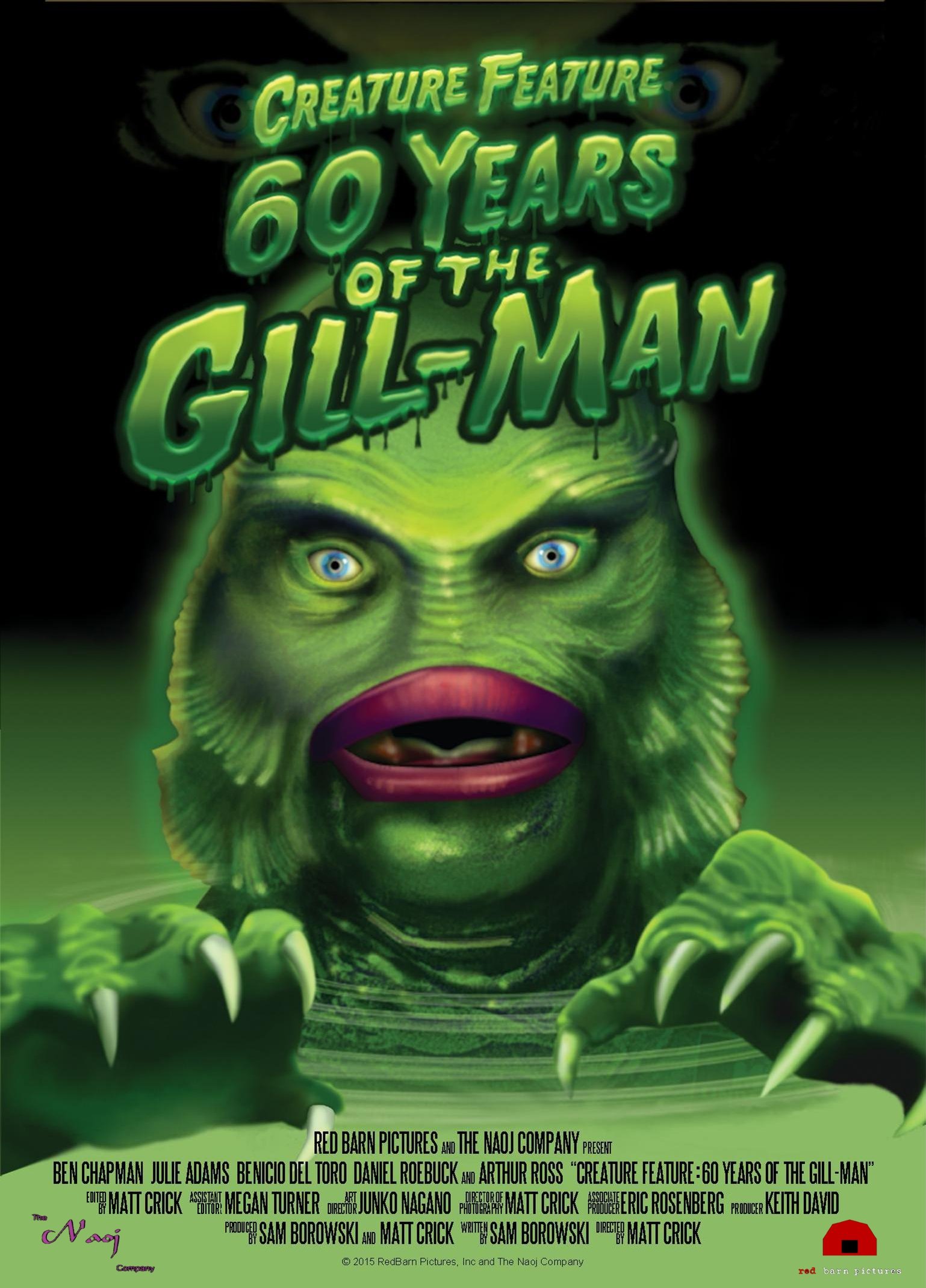 Creature Feature: 60 Years of the Gill-Man (2014) starring Julie Adams on DVD on DVD