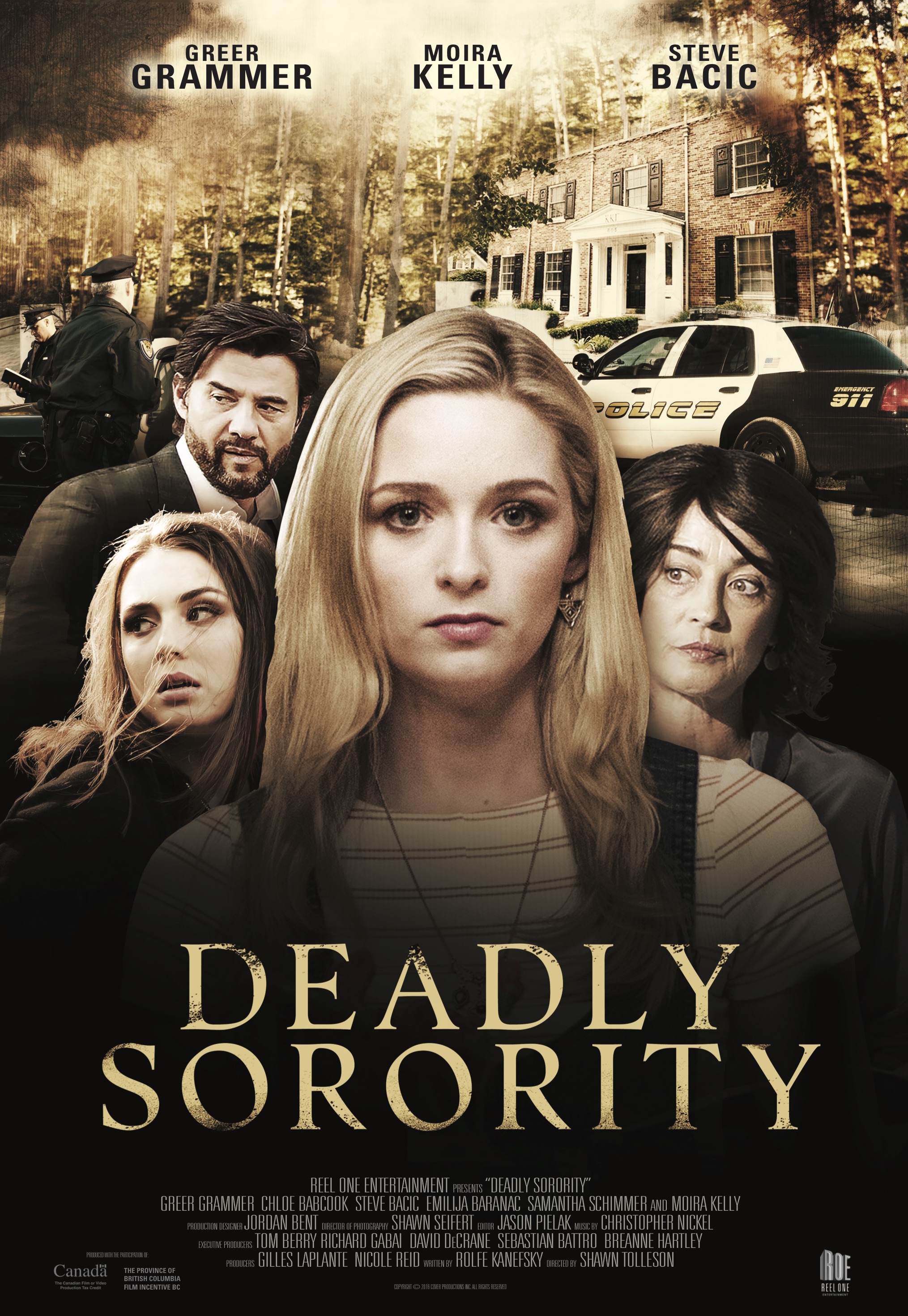 Deadly Sorority (2017) starring Greer Grammer on DVD on DVD