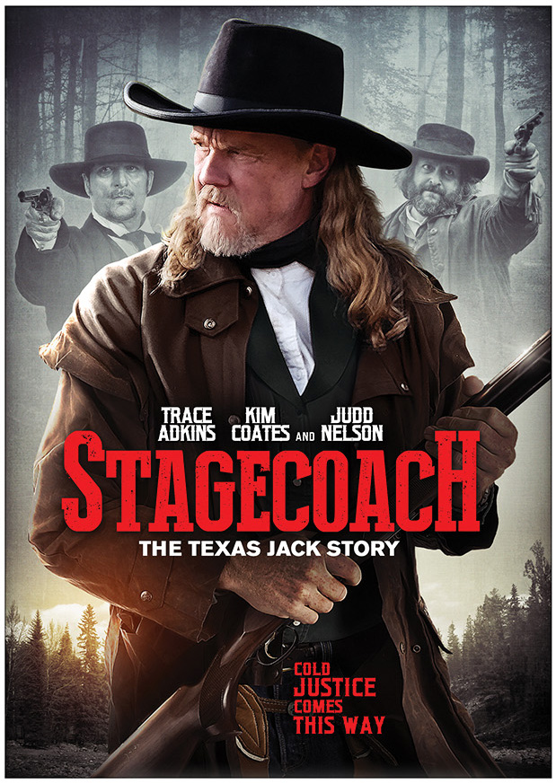 Stagecoach: The Texas Jack Story (2016) starring Trace Adkins on DVD on DVD