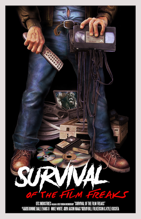 Survival of the Film Freaks (2018) starring Ted Raimi on DVD on DVD