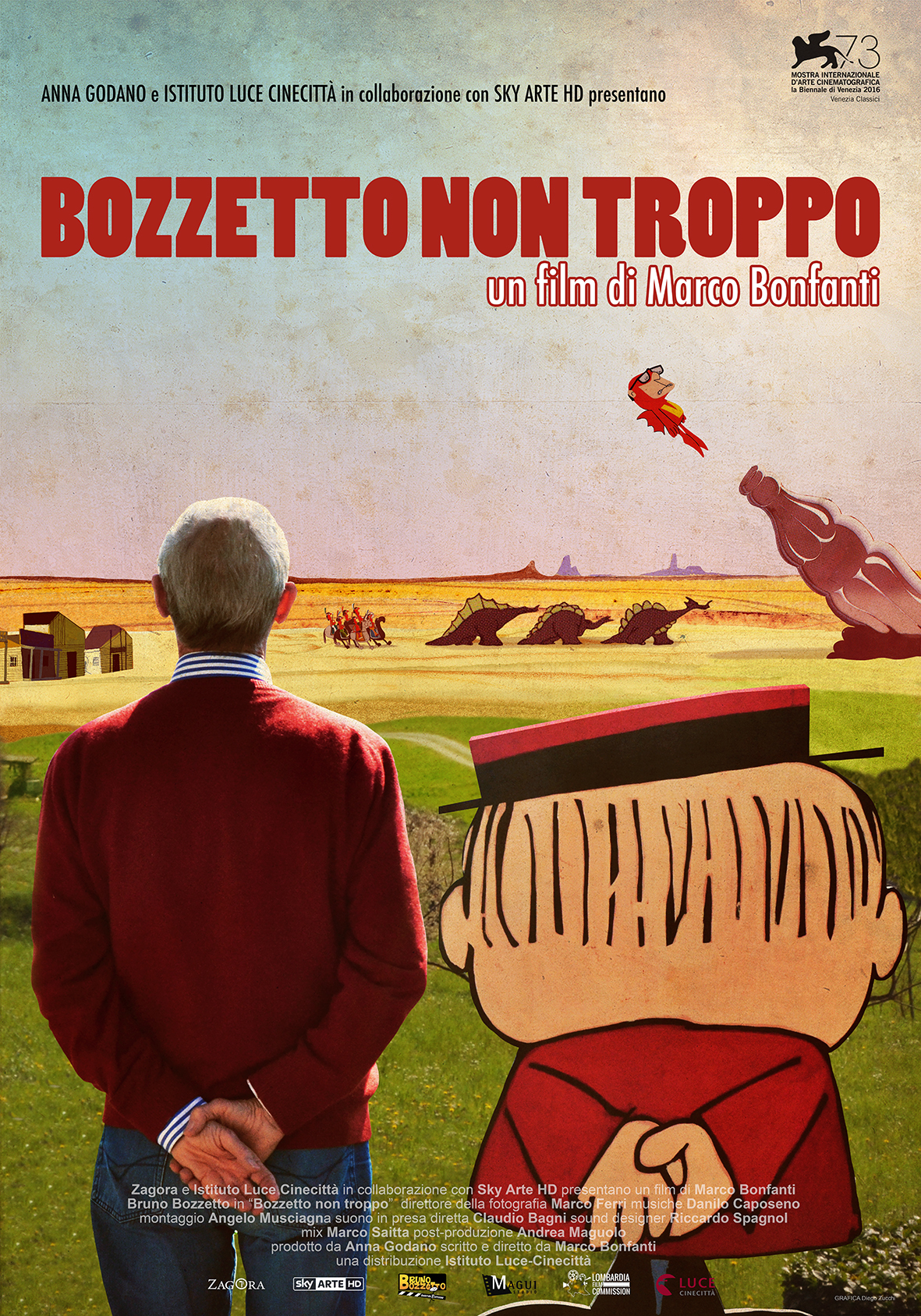 Bozzetto non troppo (2016) with English Subtitles on DVD on DVD