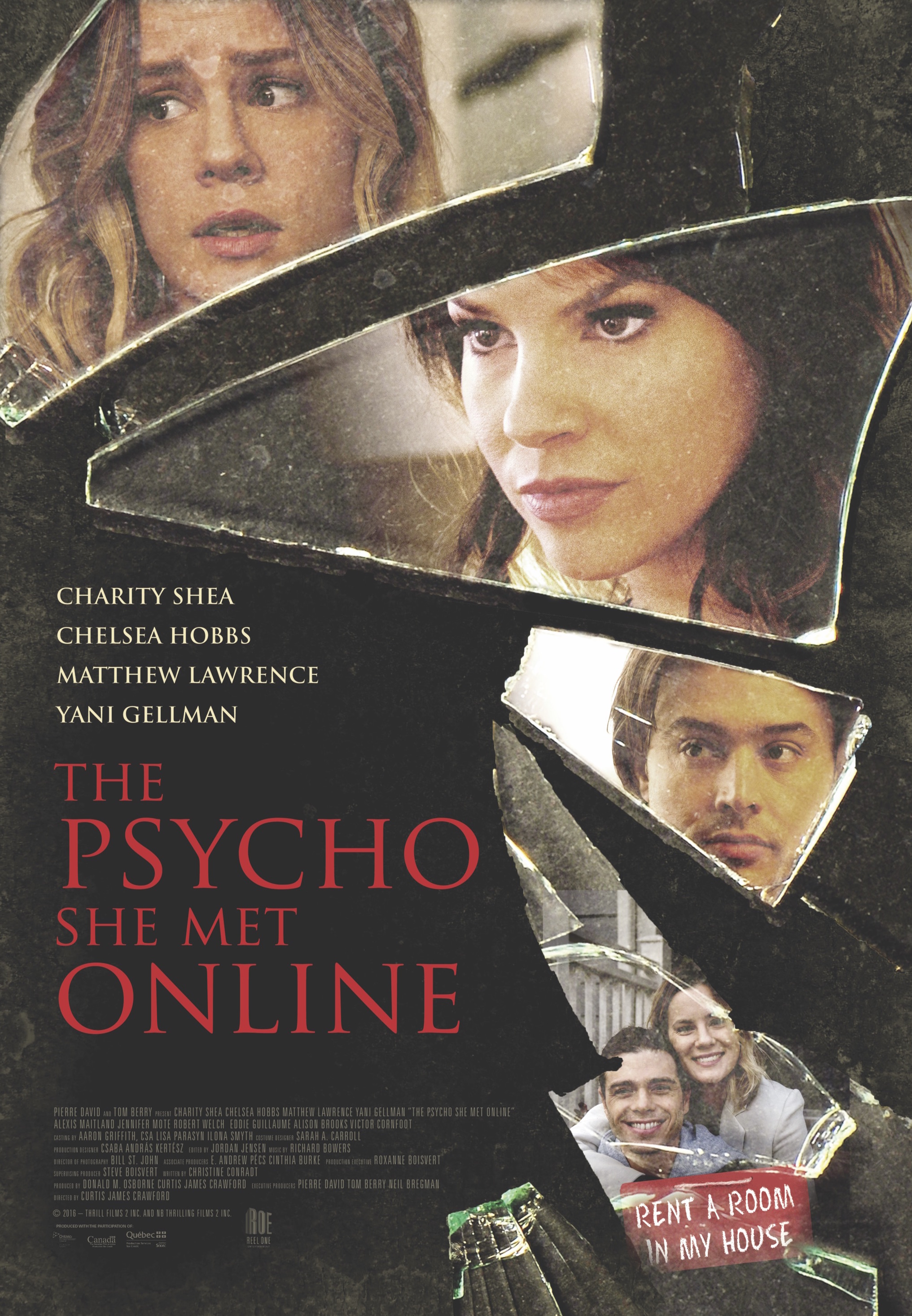 The Psycho She Met Online (2017) starring Charity Shea on DVD on DVD