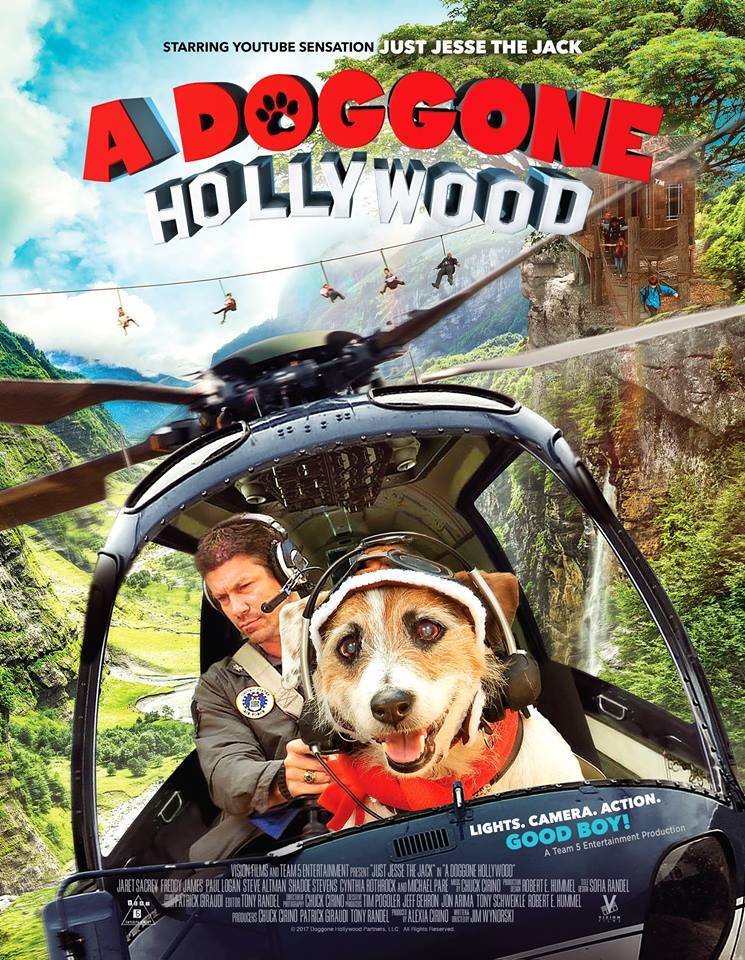 A Doggone Hollywood (2017) starring Jesse the Jack Russell Terrier on DVD on DVD