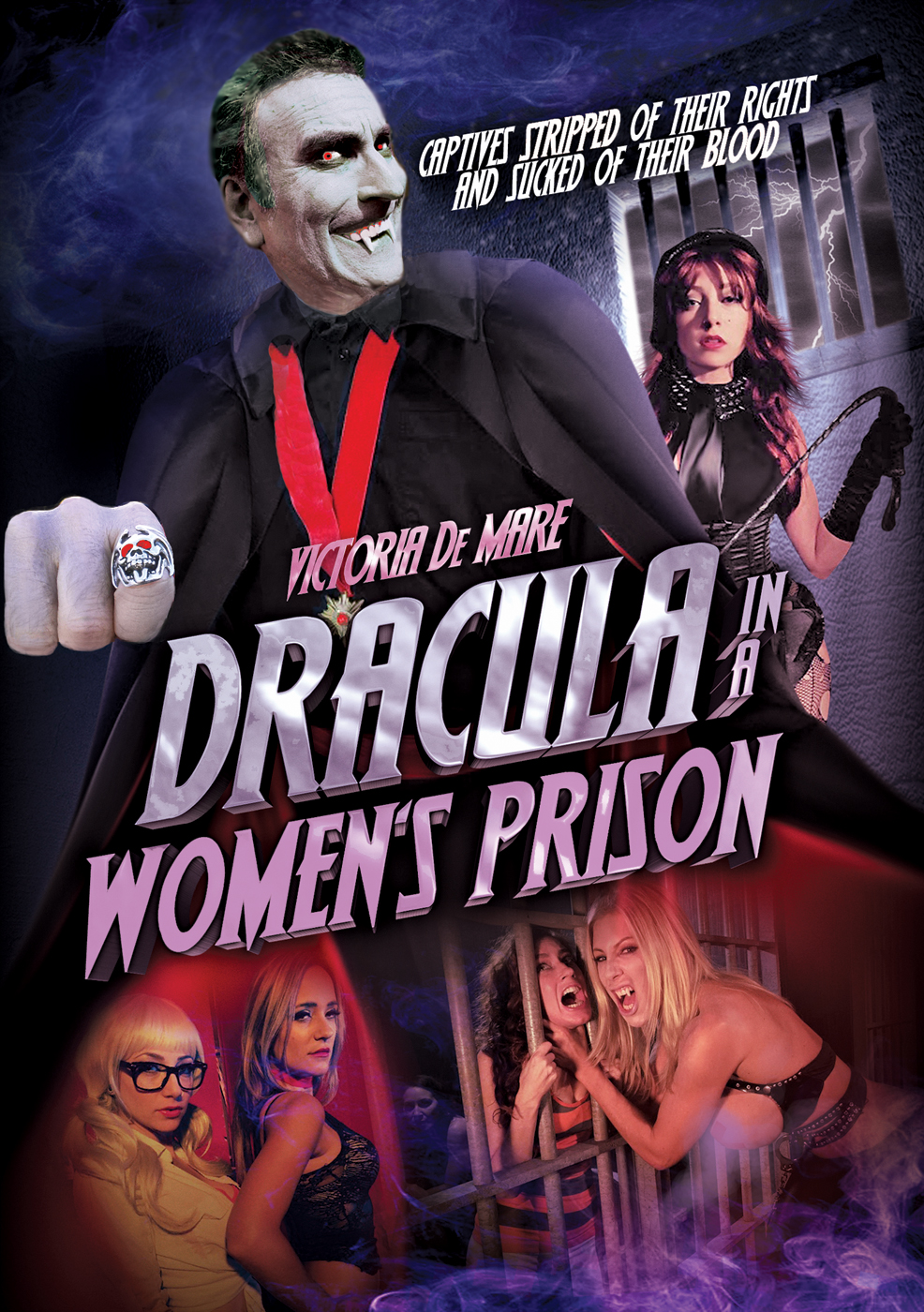 Dracula in a Women's Prison (2017) starring Victoria De Mare on DVD on DVD