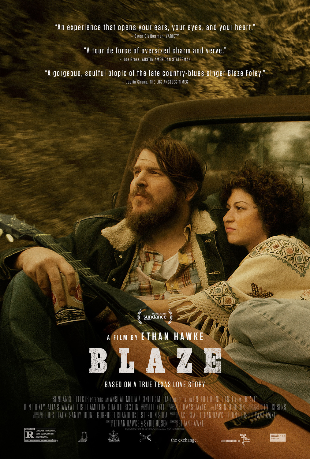 Blaze (2018) starring Ben Dickey on DVD on DVD